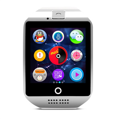 Fashion Sports Touch Screen BT Pedometer Smart Watch With Camera And Sim Card Slot