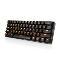 2020 Popular Real Mechanical  RGB 61 keys Universal BT Wireless Backlight Gaming Keyboard For Computer/Laptop