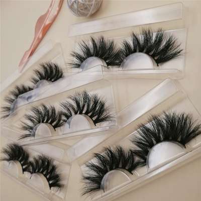 Dropshipping 1 pair 3D mink hair false eyelashes natural thick long eyes wispy eyelashes makeup beauty Extension tools