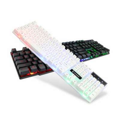 Led Light Computer Wired Usb Gaming 104keys Mechanical Keyboard For Gamer Laptop Computer