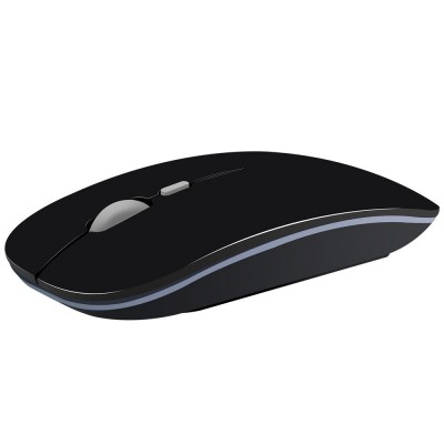 2.4GHz Wireless Rechargeable Mouse USB Optical Ultra Thin Mini Computer Silent Mouse for Mac/Notebook/Laptop MK103