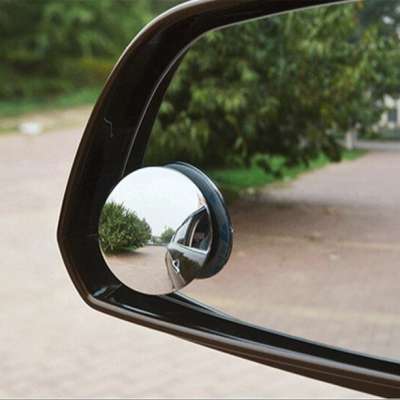 360 Degree Universal Blind Spot Mirror For Car HOT Sale Frameless Ultrathin Wide Angle Round Convex Rear View Mirror MK2133